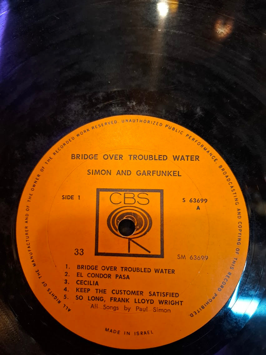 Simon and Garfunkel - Bridge over troubled water record [ENT10329]