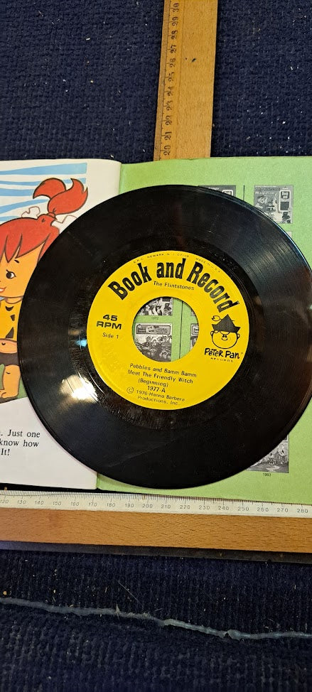 Flintstones Pebbles Bamm BammVanilla Record and booklet [ENT10207]