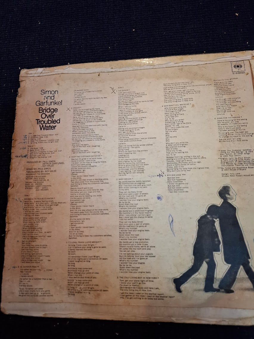 Simon and Garfunkel - Bridge over troubled water record [ENT10329]