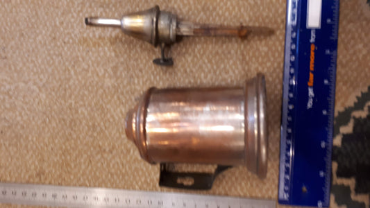 Vintage lab copper Fire heat_disinfection tool [TOL10132]