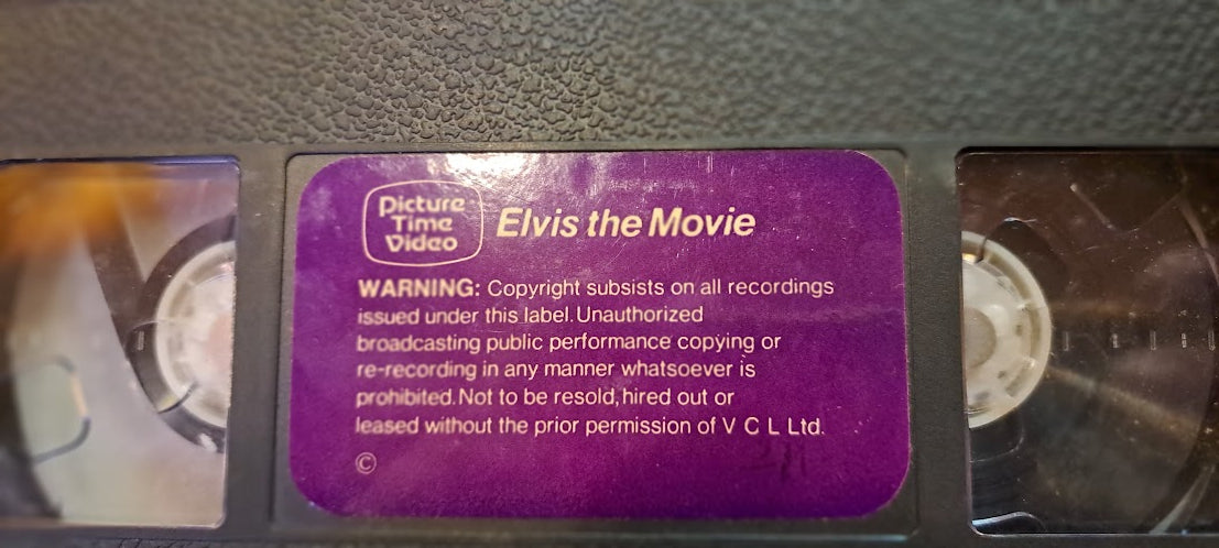 Elvis Presley - live in Las Vegas video cassette VHS [ENT10192]