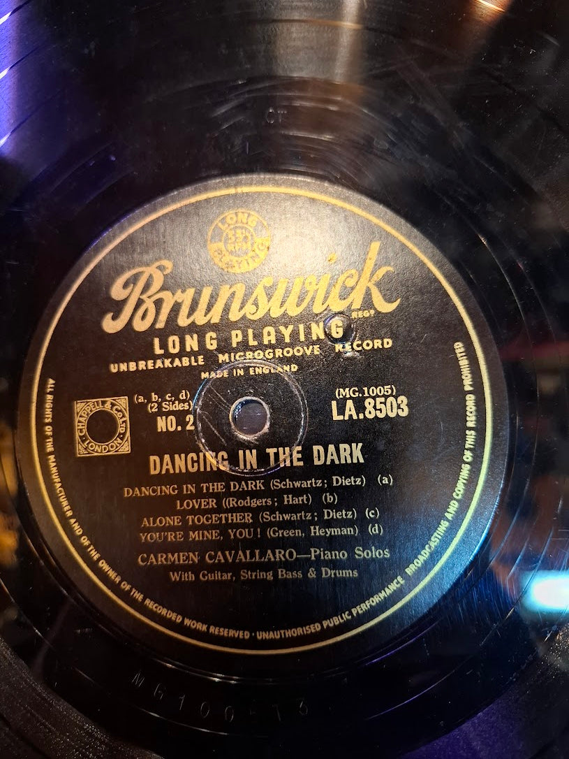 Carmen Cavallaro - Dancing in the dark, 1950 record [ENT10354]