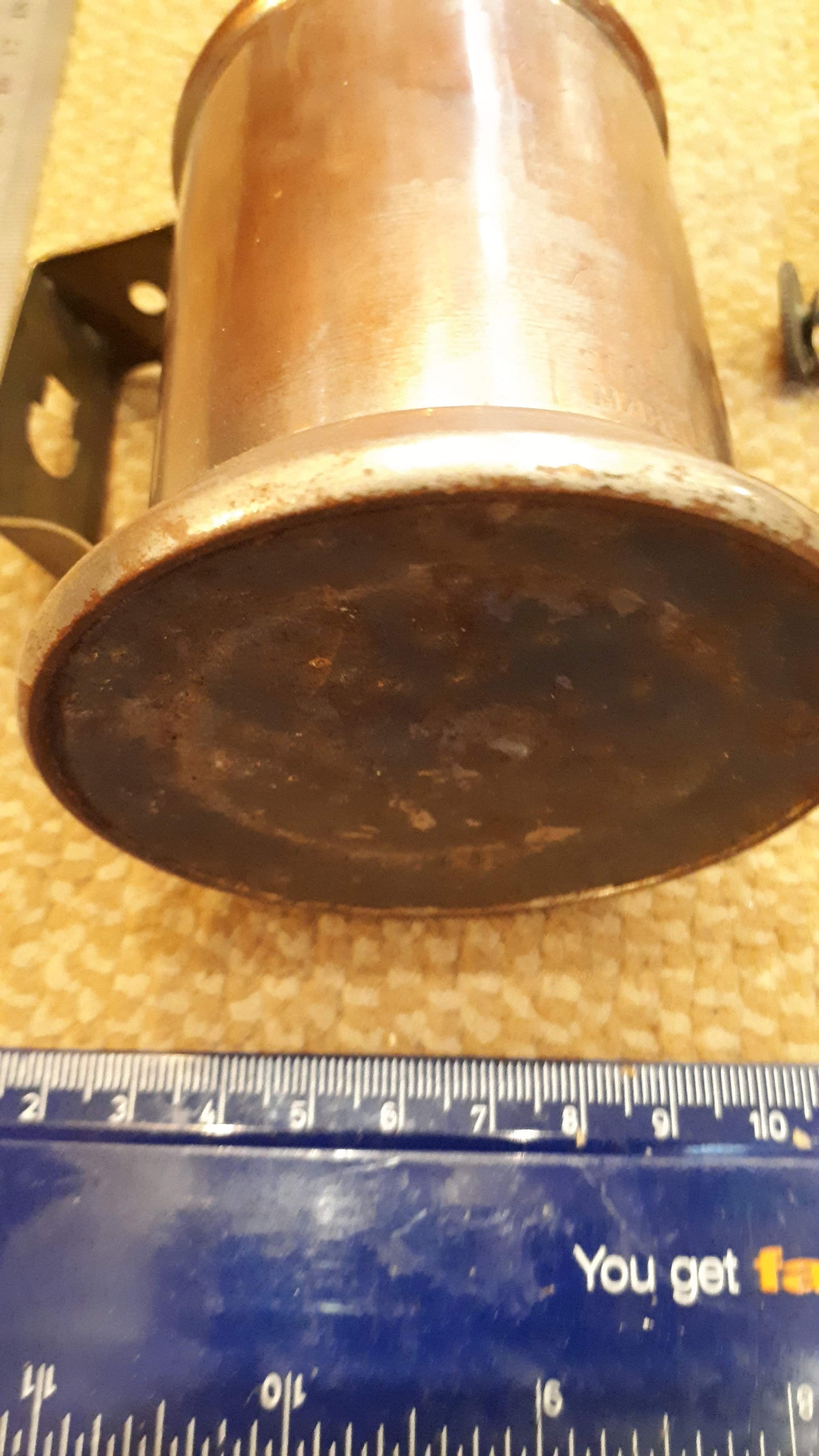 Vintage lab copper Fire heat_disinfection tool [TOL10132]