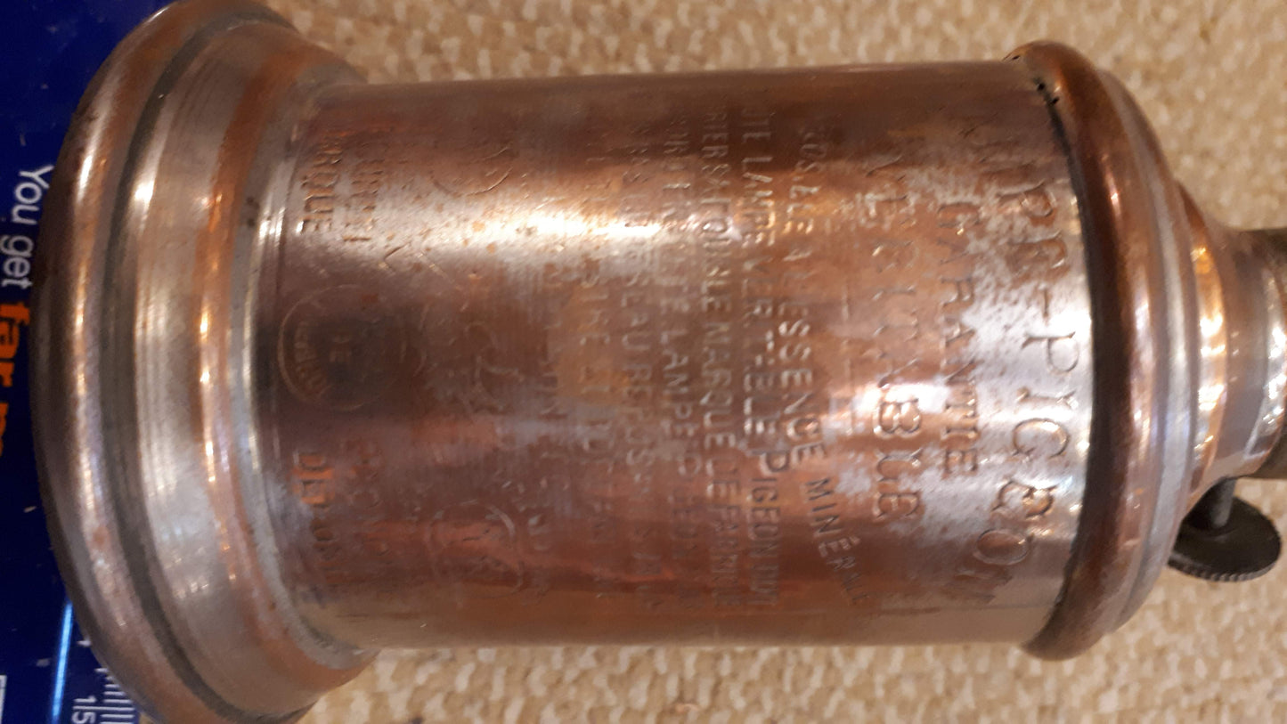 Vintage lab copper Fire heat_disinfection tool [TOL10132]