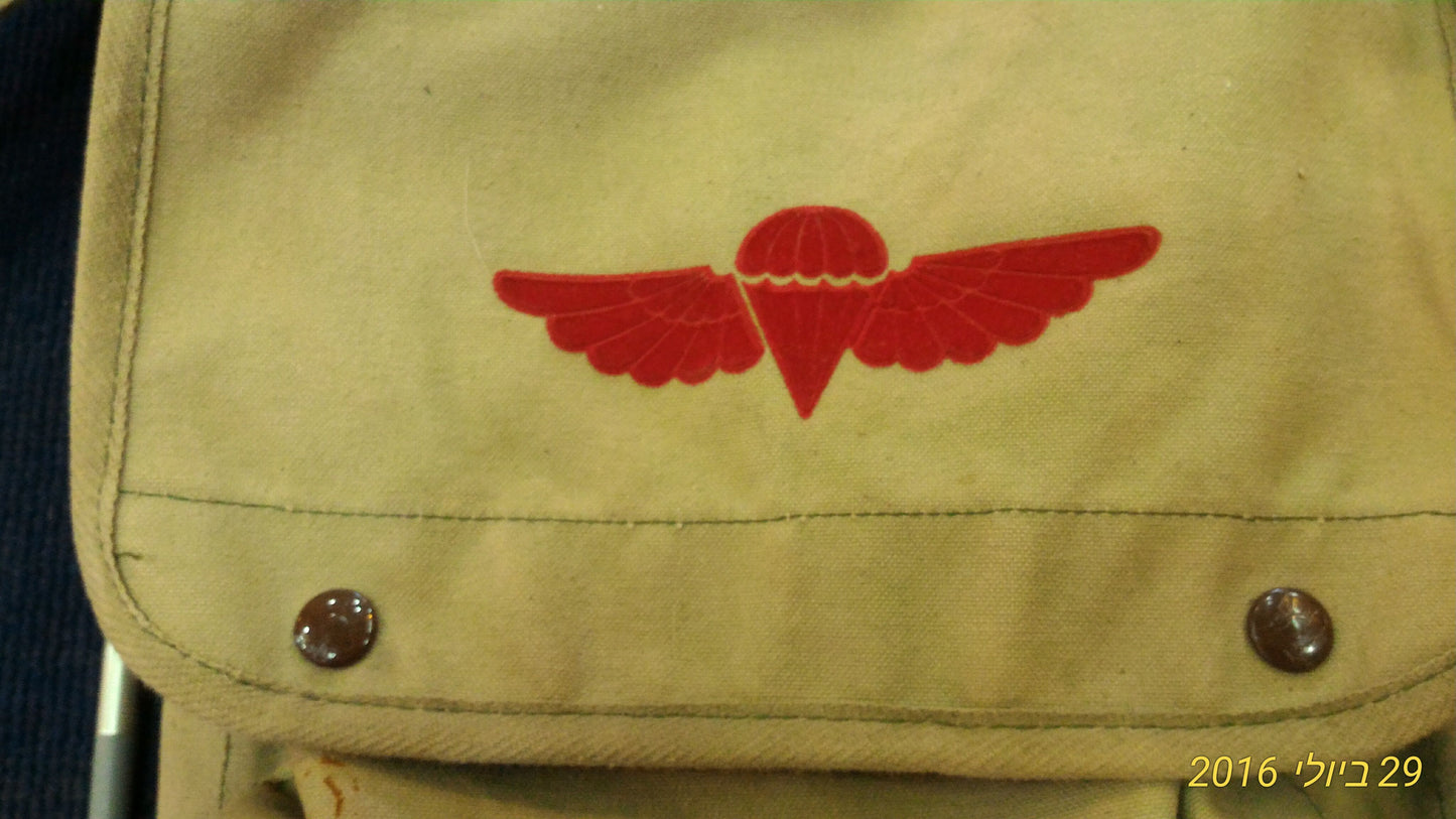 Old IDF paratrooper soldier bag [ARM10105]