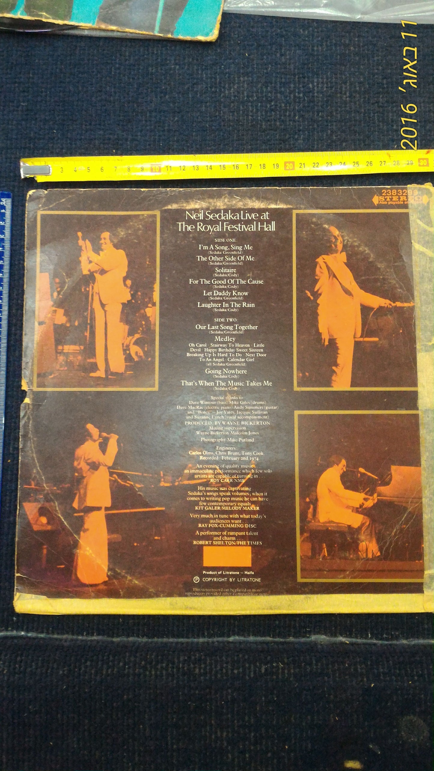 Neil Sedaka record [ENT10105]
