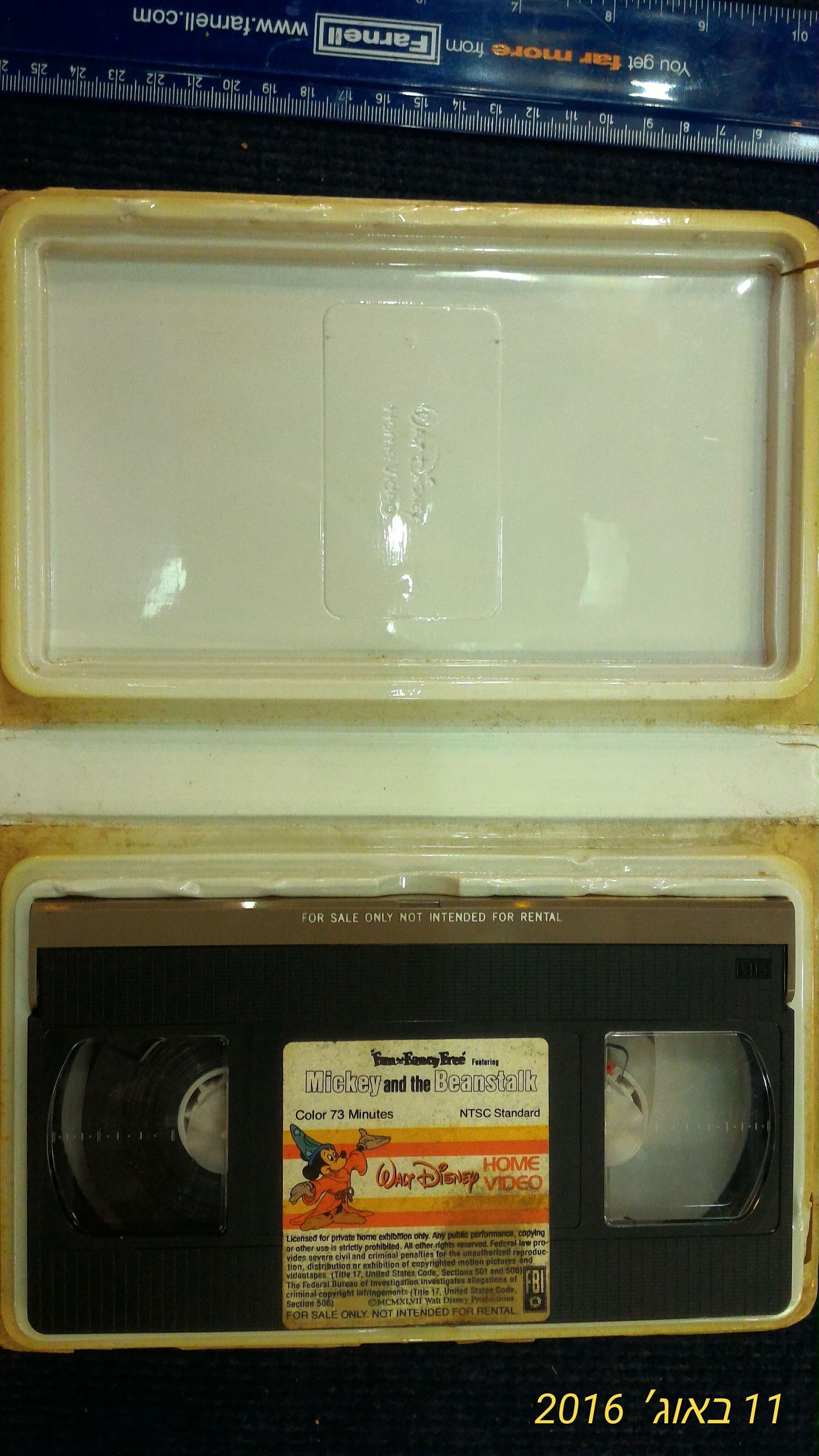 Disney Mickey video cassette [ENT10108]