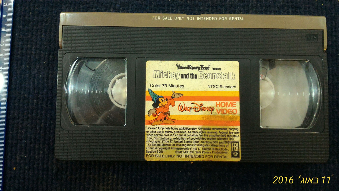 Disney Mickey video cassette [ENT10108]