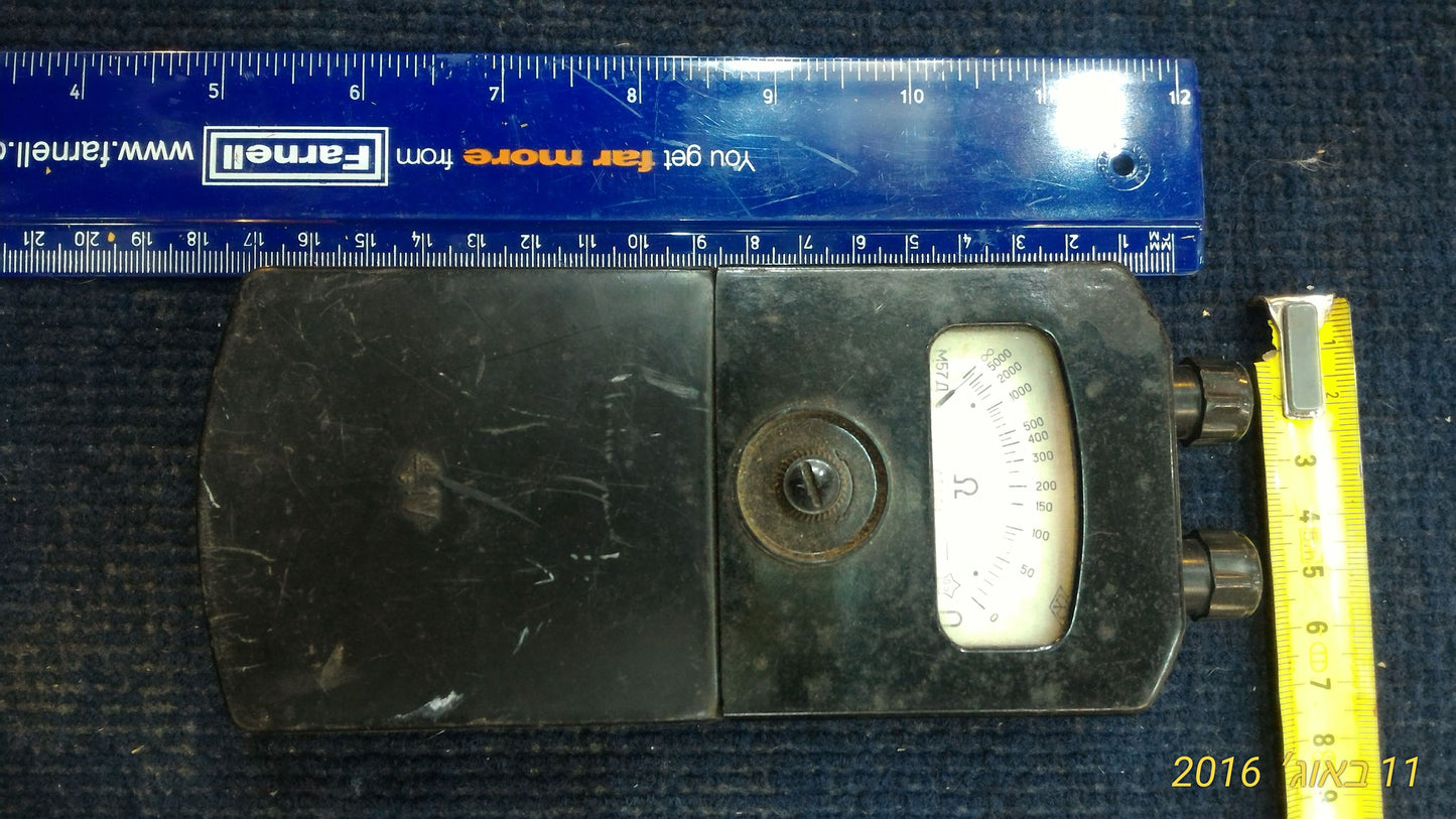 Vintage Ohm meter old [INS10102]