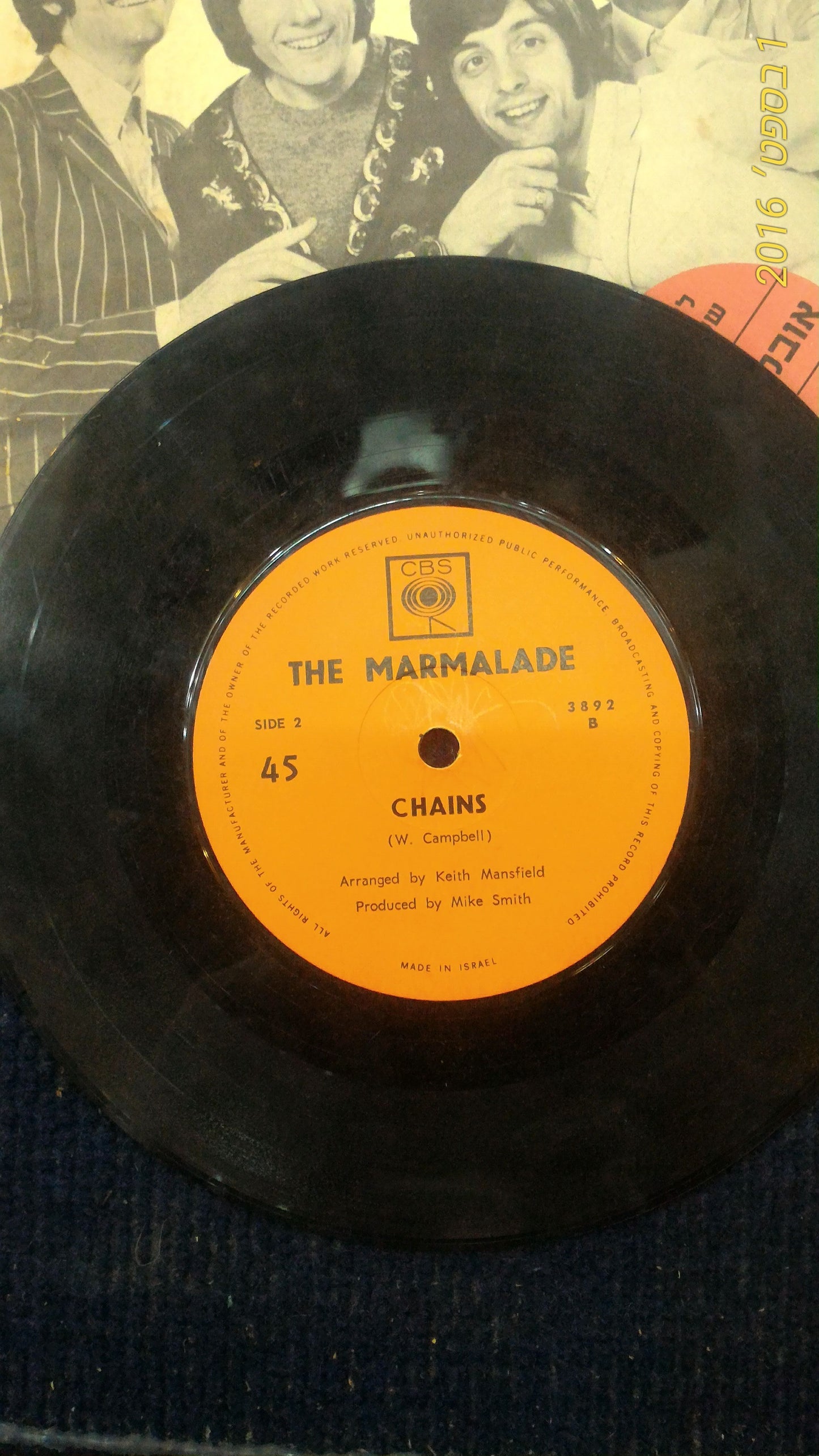 Marmalade record [ENT10114]