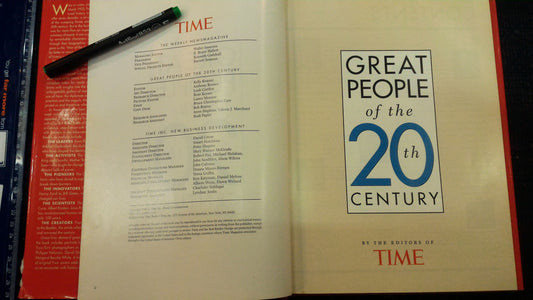 Great people of 20 century TIME [BOK10117]