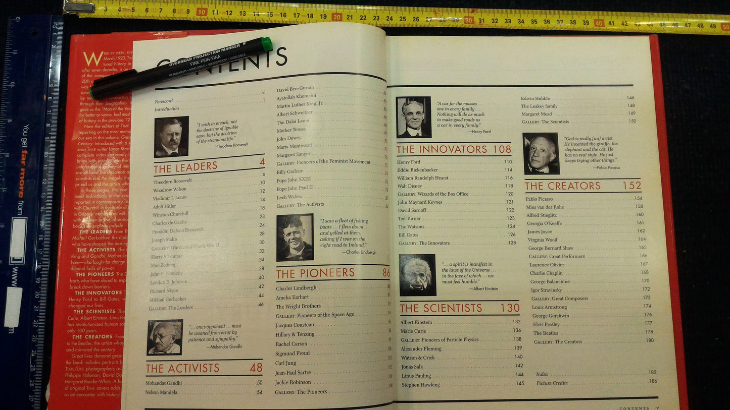 Great people of 20 century TIME [BOK10117]