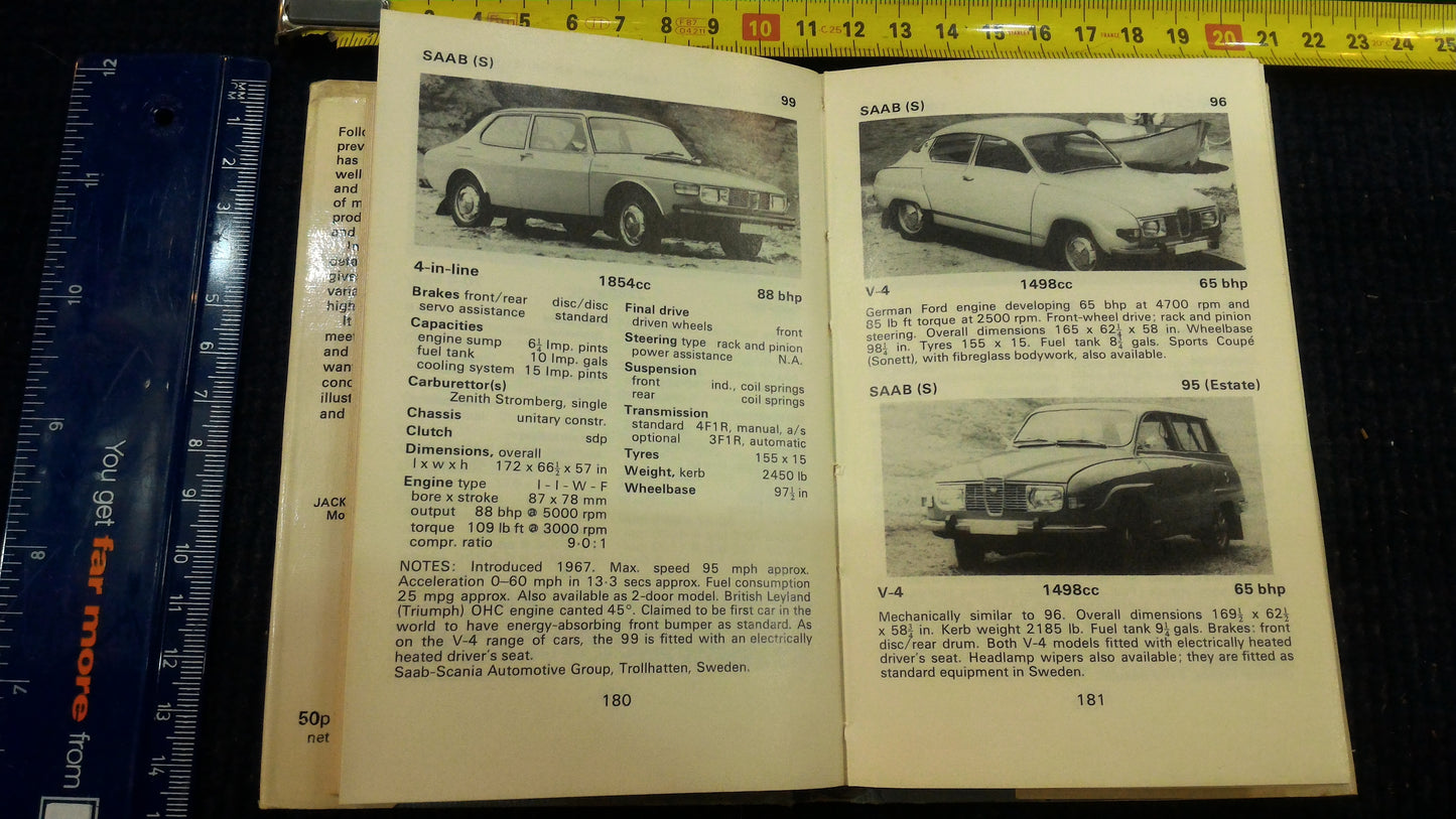 Automobiles - The Observerws book 1972 [BOK10120]