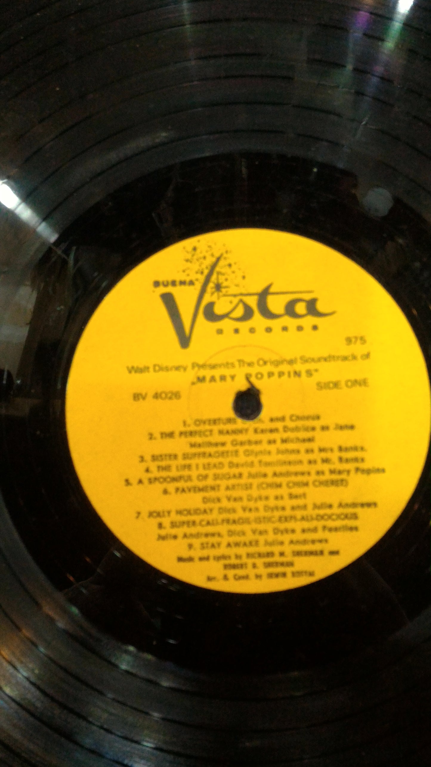 Mary Poppins Record [ENT10128]