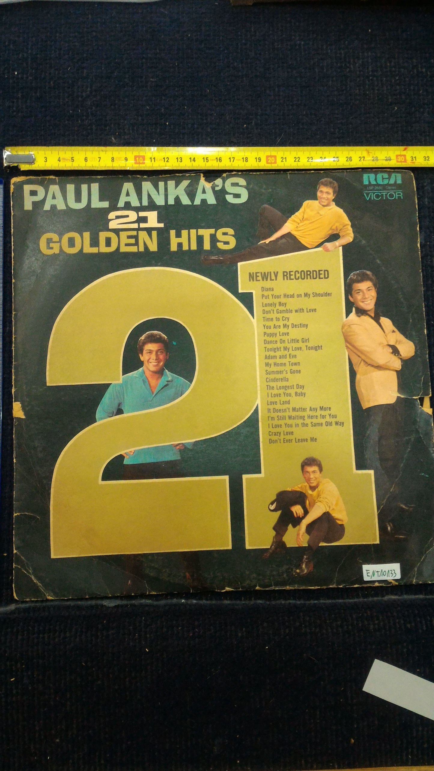 Paul Anka - 21 golden hits record [ENT10133]