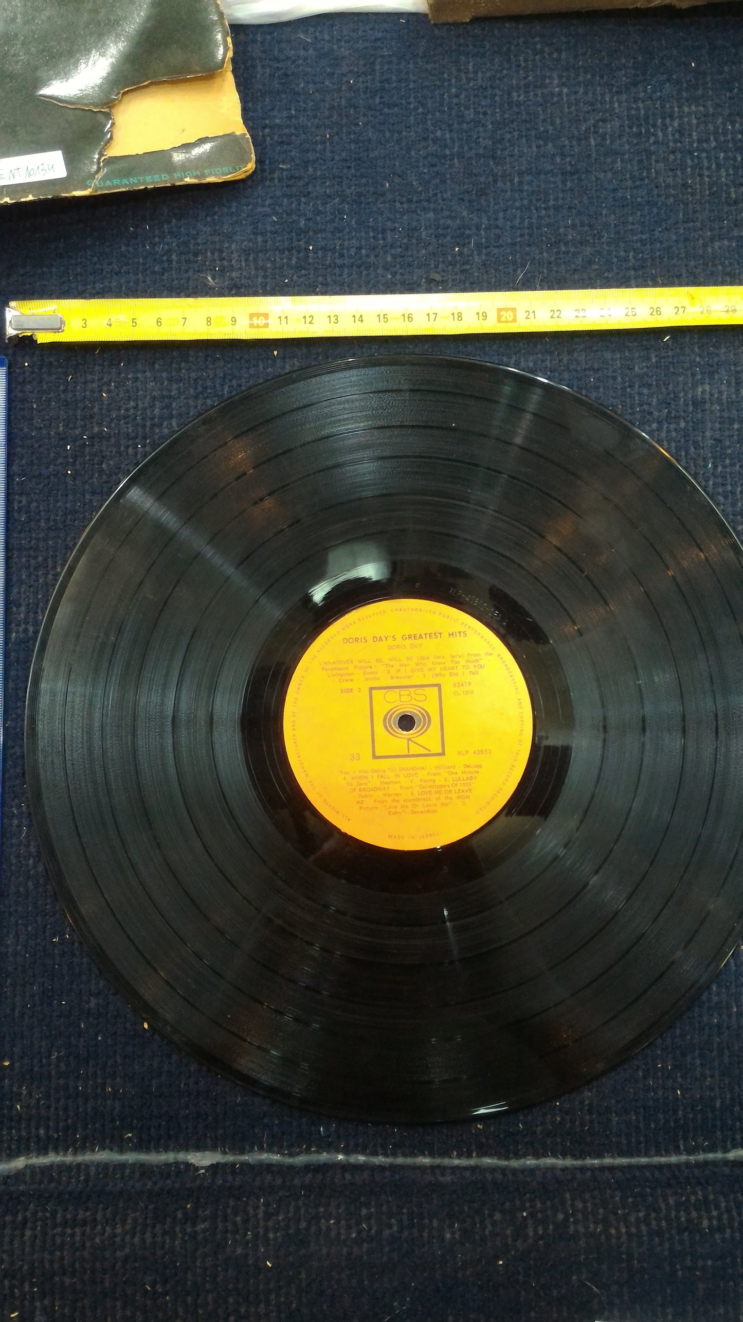 Doris Day's greats Record [ENT10134]