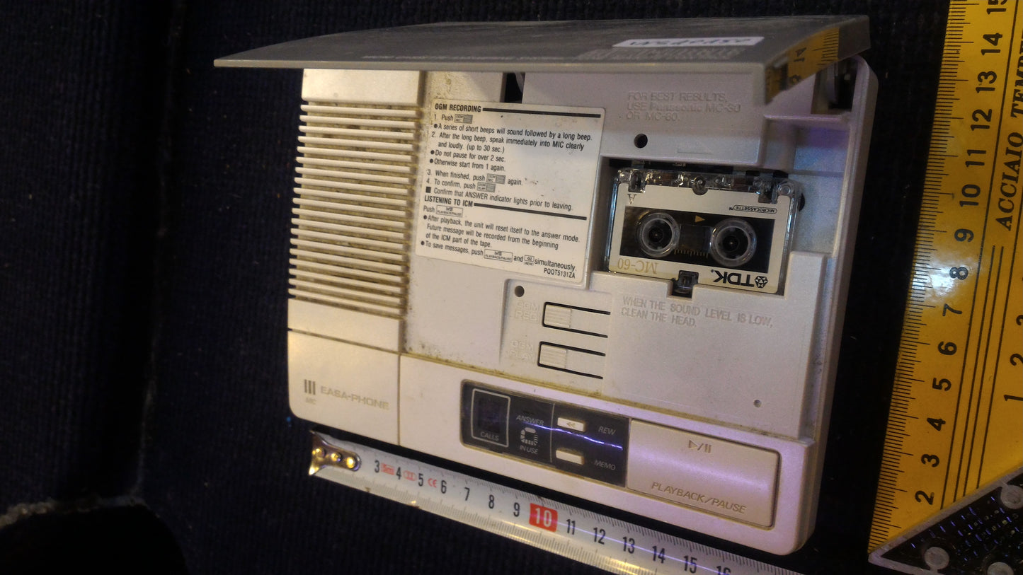 Phone answering old taperecorder - Panasonic [INS10150]