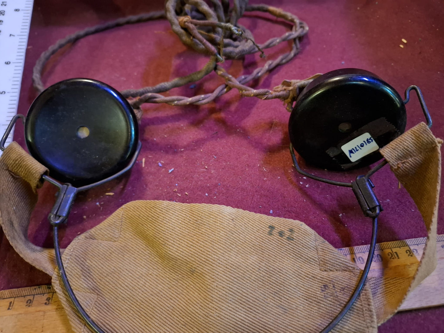 WW2 Old military Headphones [MIL10185]