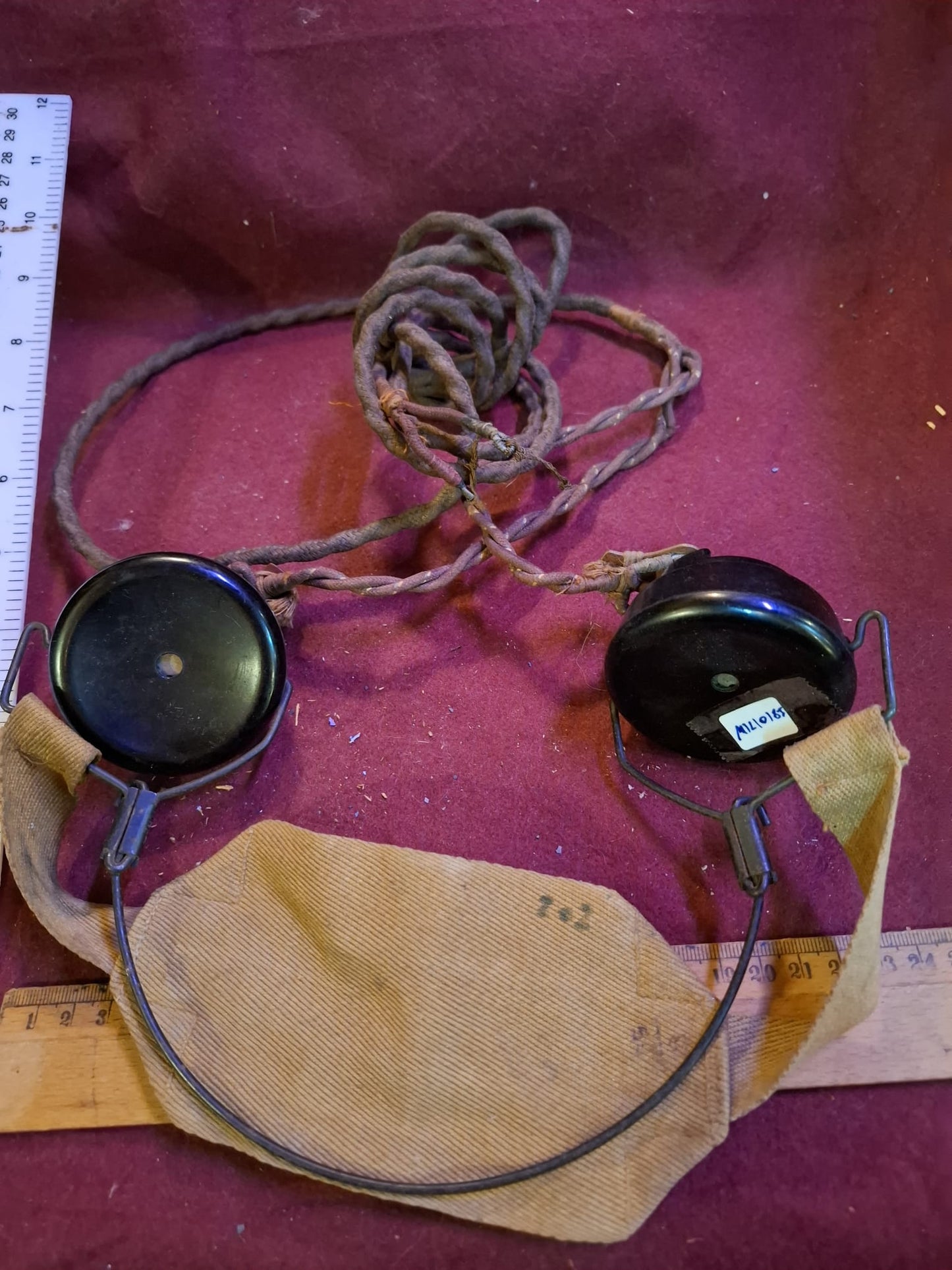 WW2 Old military Headphones [MIL10185]
