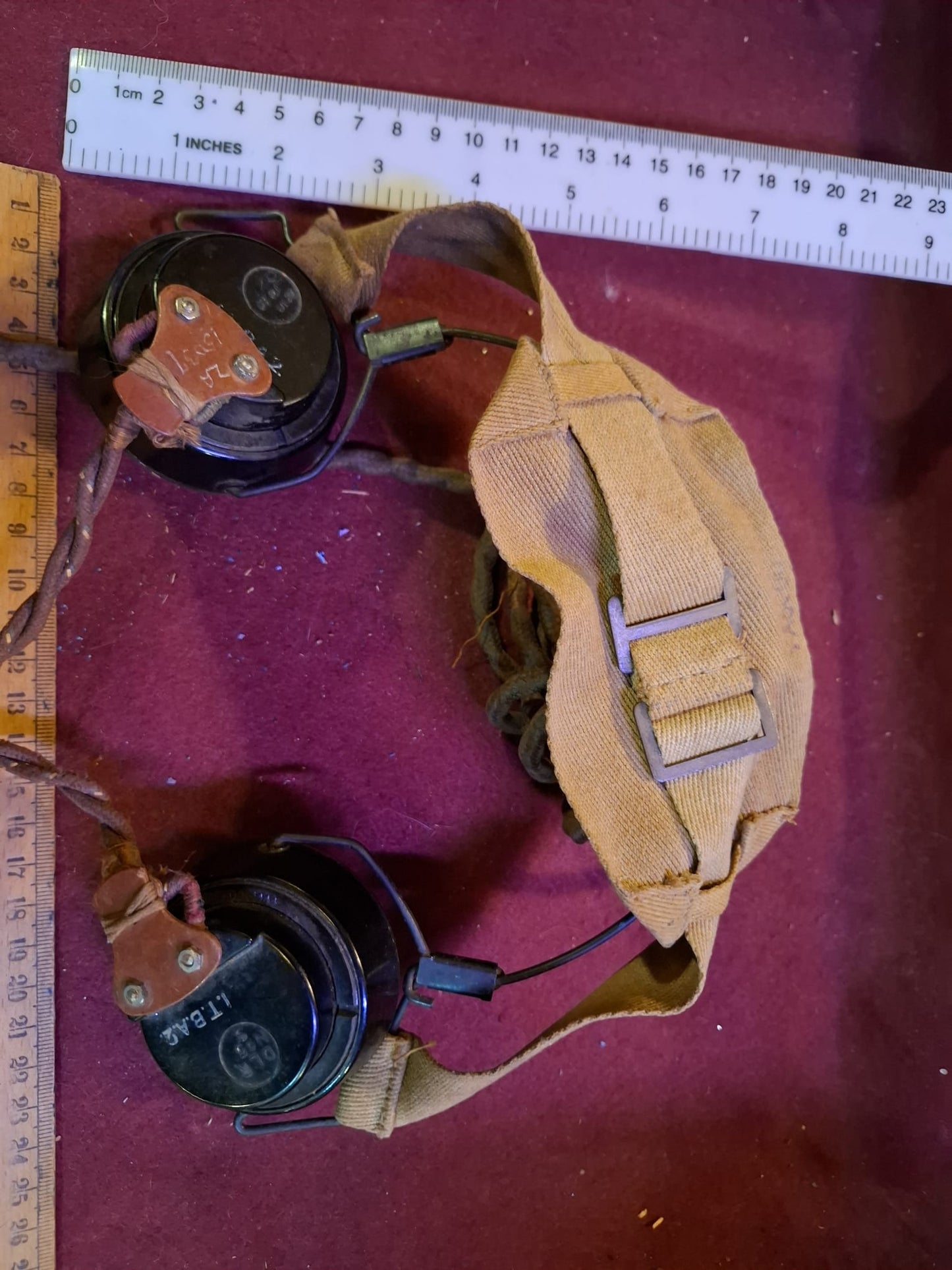 WW2 Old military Headphones [MIL10185]
