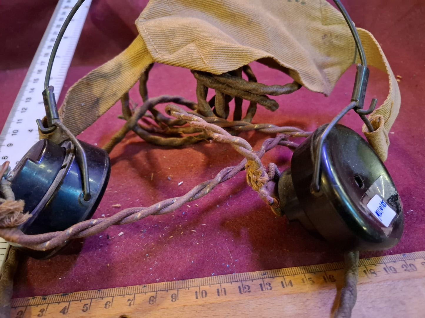 WW2 Old military Headphones [MIL10185]