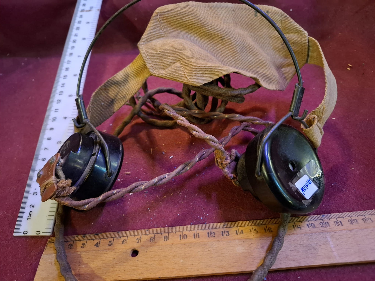 WW2 Old military Headphones [MIL10185]