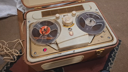 Old reels tape recorder - Philips [INS10764] *for Israel local market only